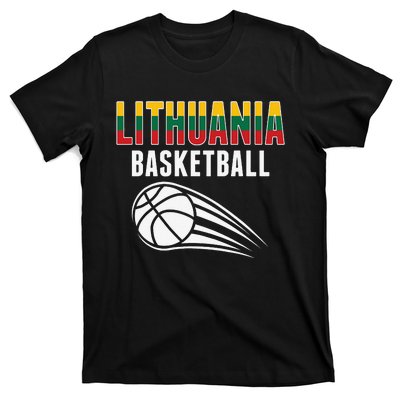 Lithuania Basketball Lovers Jersey Lithuanian Sport Fans T-Shirt