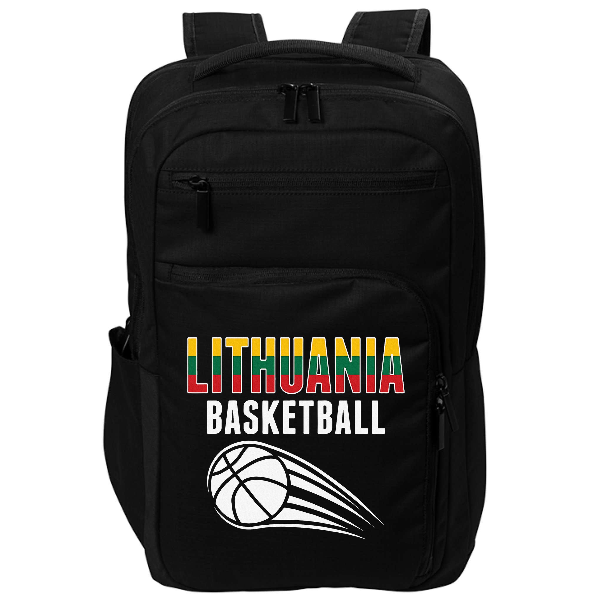 Lithuania Basketball Lovers Jersey Lithuanian Sport Fans Impact Tech Backpack