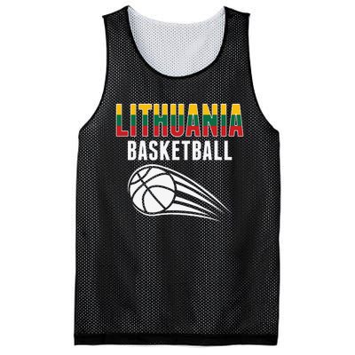 Lithuania Basketball Lovers Jersey Lithuanian Sport Fans Mesh Reversible Basketball Jersey Tank