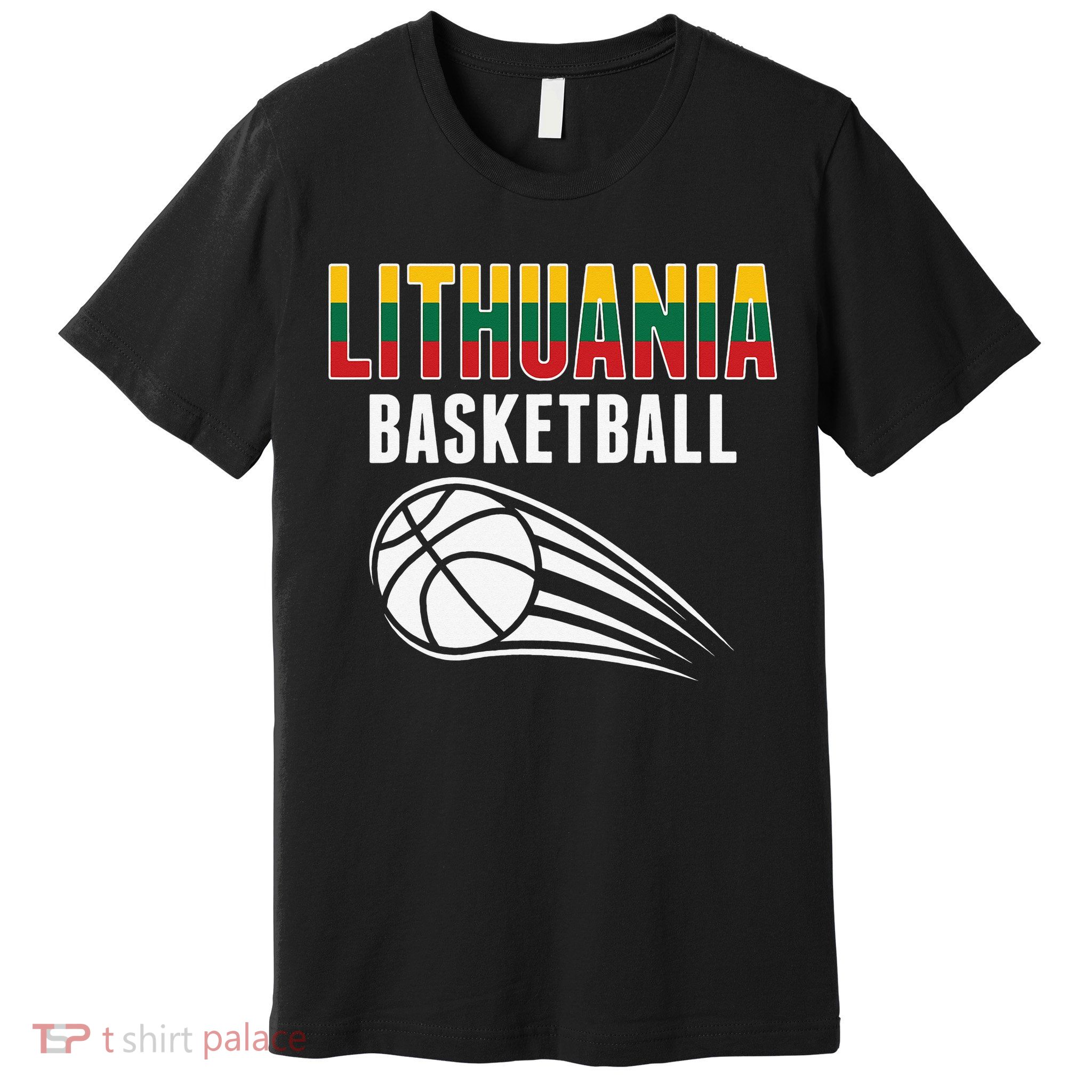 Lithuania Basketball Lovers Jersey Lithuanian Sport Fans Premium T-Shirt