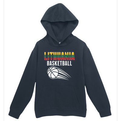 Lithuania Basketball Lovers Jersey Lithuanian Sport Fans Urban Pullover Hoodie