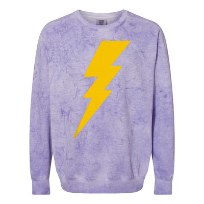 Lightning Bolt Colorblast Crewneck Sweatshirt