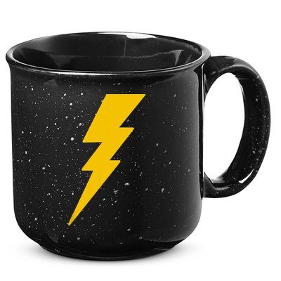Lightning Bolt 15oz Campfire Ceramic Mug