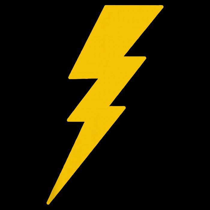 Lightning Bolt Drawstring Bag
