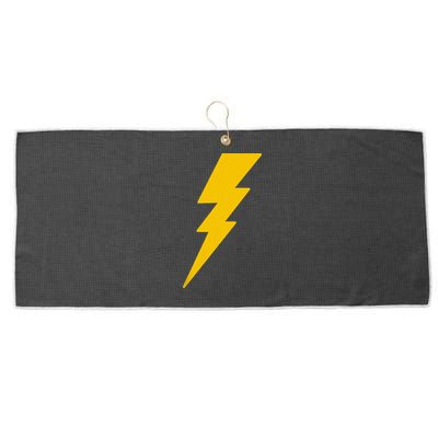 Lightning Bolt Large Microfiber Waffle Golf Towel