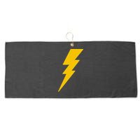 Lightning Bolt Large Microfiber Waffle Golf Towel