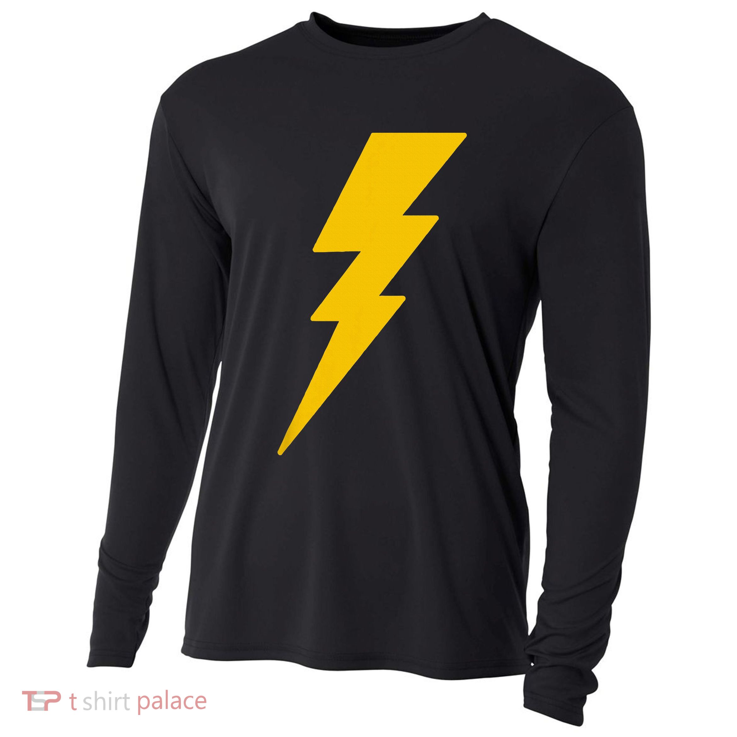 Lightning Bolt Cooling Performance Long Sleeve Crew
