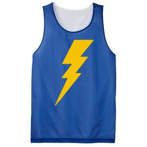 Lightning Bolt Mesh Reversible Basketball Jersey Tank