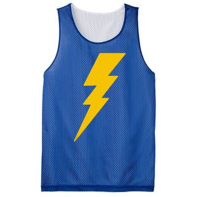 Lightning Bolt Mesh Reversible Basketball Jersey Tank