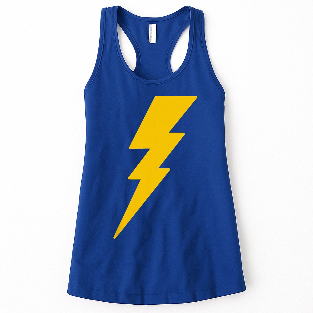 Lightning Bolt Womens Tank Top