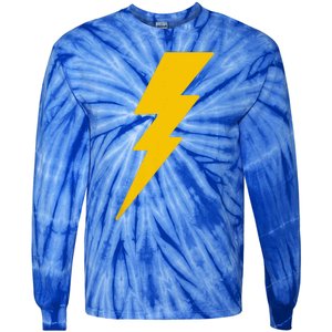 Lightning Bolt Tie-Dye Long Sleeve Shirt