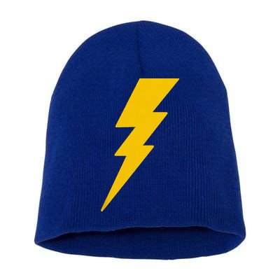 Lightning Bolt Short Acrylic Beanie