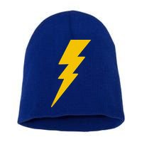 Lightning Bolt Short Acrylic Beanie