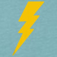 Lightning Bolt Sueded Cloud Jersey T-Shirt