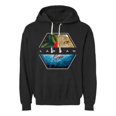Labuan Bajo Garment-Dyed Fleece Hoodie