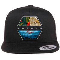 Labuan Bajo Flat Bill Trucker Hat
