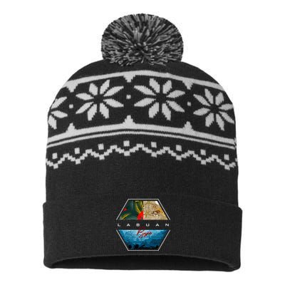 Labuan Bajo USA-Made Snowflake Beanie