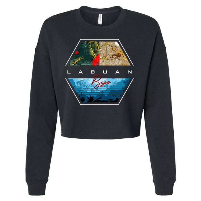 Labuan Bajo Cropped Pullover Crew