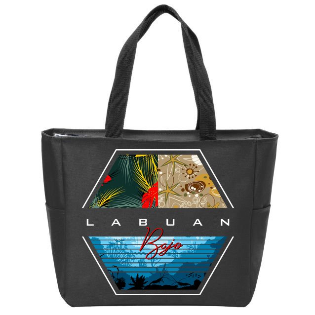 Labuan Bajo Zip Tote Bag