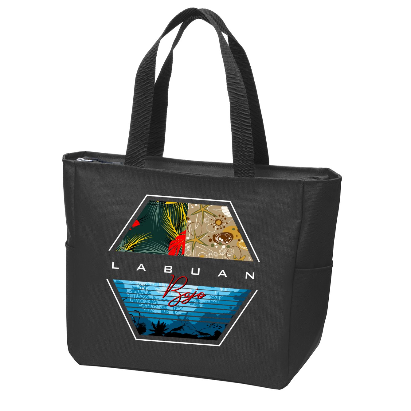 Labuan Bajo Zip Tote Bag