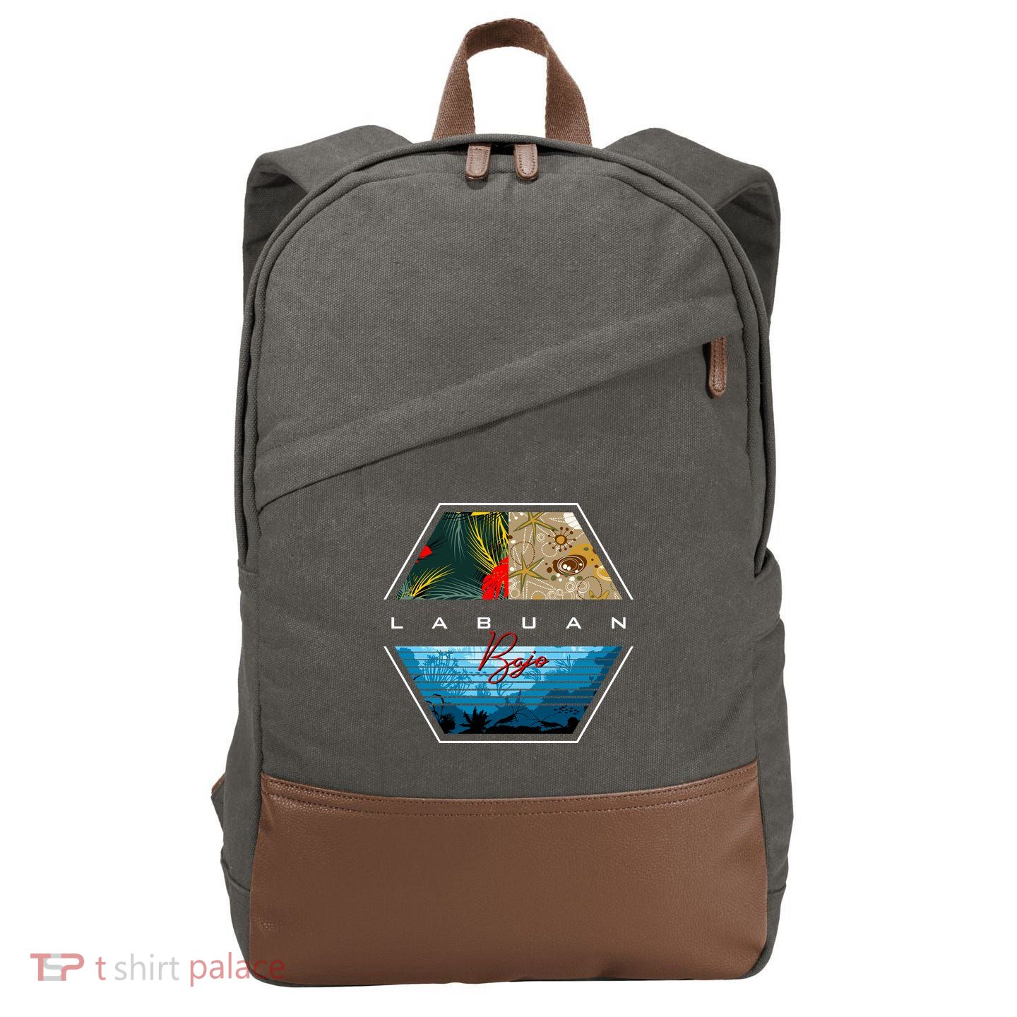 Labuan Bajo Cotton Canvas Backpack