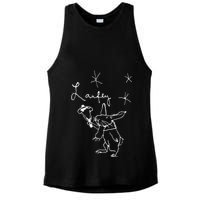 L.A.U.F.E.Y Bunny Ladies PosiCharge Tri-Blend Wicking Tank