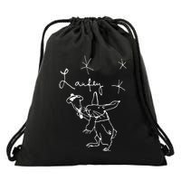 L.A.U.F.E.Y Bunny Drawstring Bag