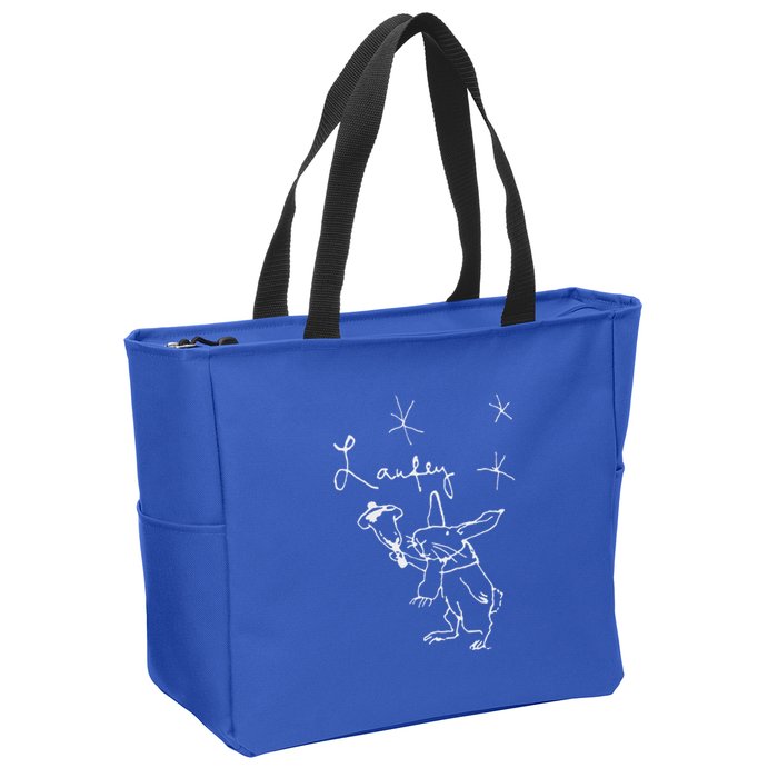 L.A.U.F.E.Y Bunny Zip Tote Bag