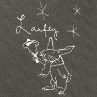 L.A.U.F.E.Y Bunny Cotton Canvas Backpack