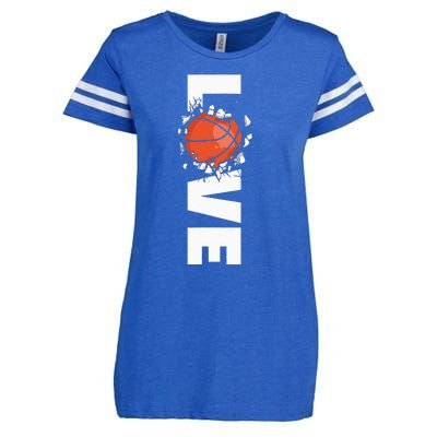 Love Basketball Enza Ladies Jersey Football T-Shirt