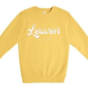 Leuven Belgium Premium Crewneck Sweatshirt