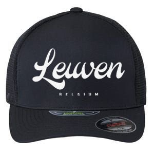 Leuven Belgium Flexfit Unipanel Trucker Cap