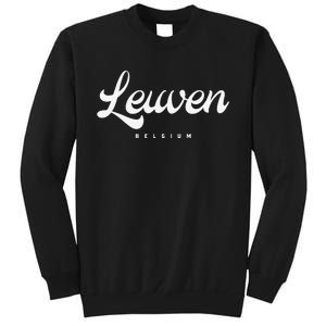 Leuven Belgium Sweatshirt