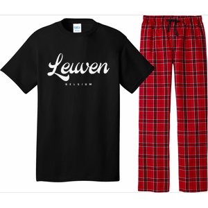 Leuven Belgium Pajama Set