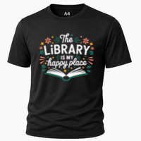 Library Book Lover Reading Teacher Librarian Student Gift Cooling Performance Crew T-Shirt
