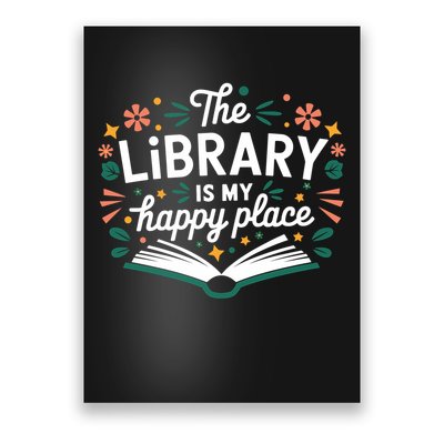Library Book Lover Reading Teacher Librarian Student Gift Poster