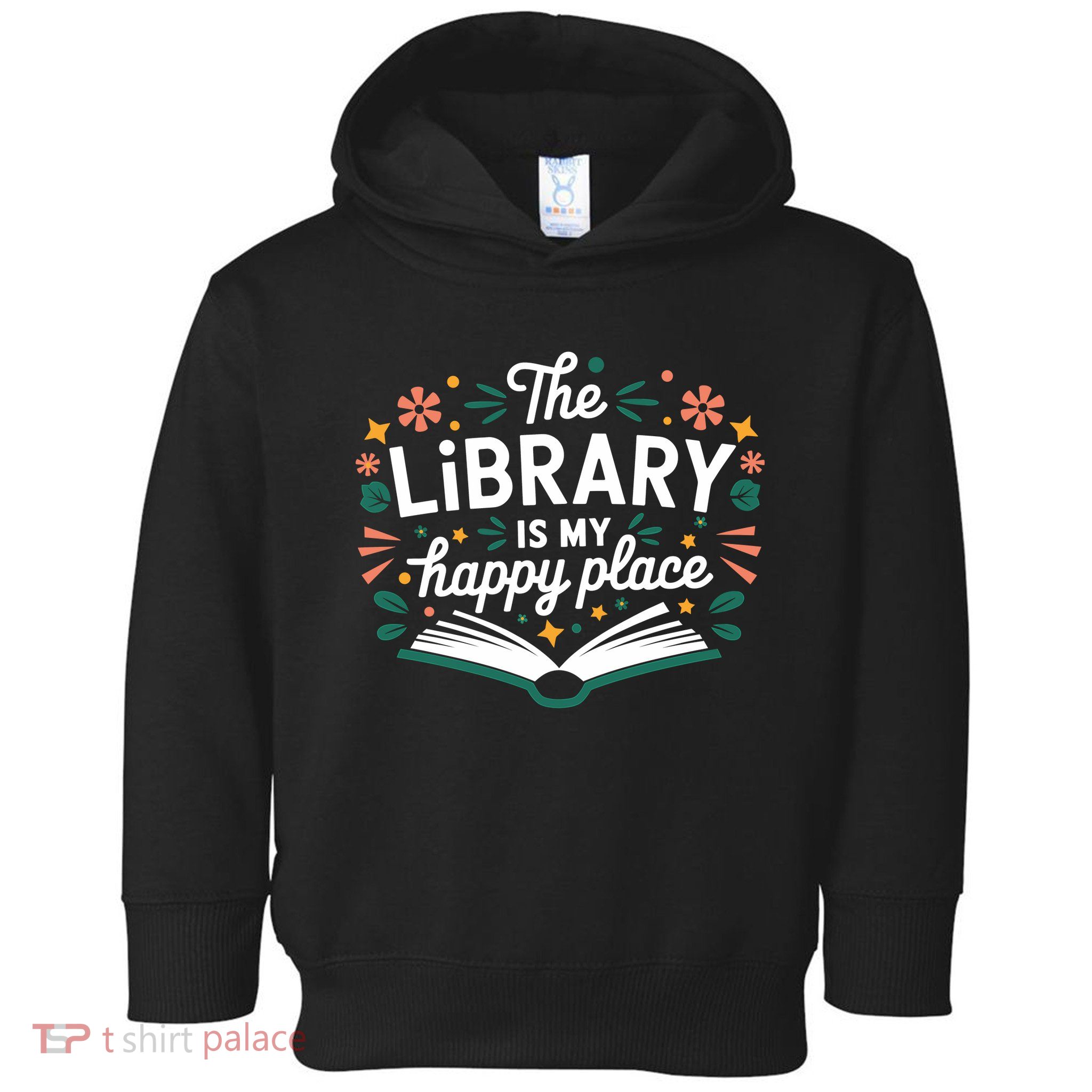 Library Book Lover Reading Teacher Librarian Student Gift Toddler Hoodie
