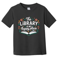 Library Book Lover Reading Teacher Librarian Student Gift Toddler T-Shirt