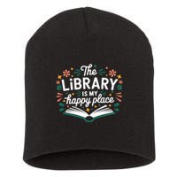 Library Book Lover Reading Teacher Librarian Student Gift Short Acrylic Beanie