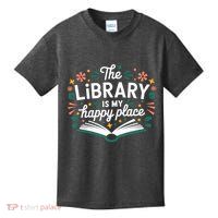 Library Book Lover Reading Teacher Librarian Student Gift Kids T-Shirt