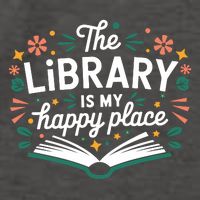 Library Book Lover Reading Teacher Librarian Student Gift Vector Backpack