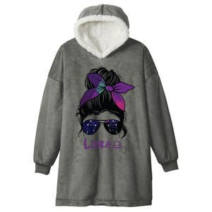 Libra Birthday Libra Woman Zodiac Constellation Hooded Wearable Blanket