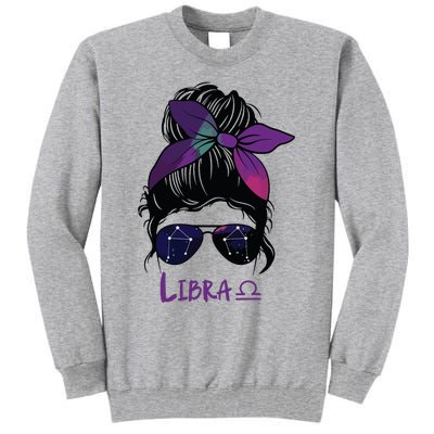 Libra Birthday Libra Woman Zodiac Constellation Tall Sweatshirt