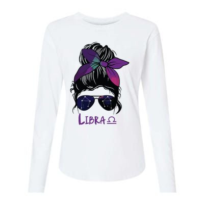 Libra Birthday Libra Woman Zodiac Constellation Womens Cotton Relaxed Long Sleeve T-Shirt