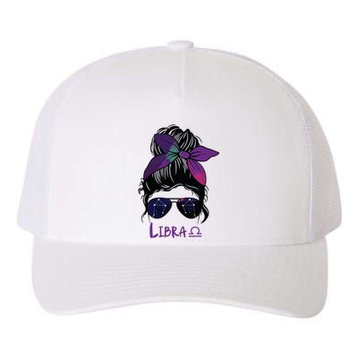 Libra Birthday Libra Woman Zodiac Constellation Yupoong Adult 5-Panel Trucker Hat