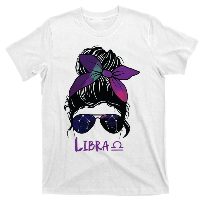 Libra Birthday Libra Woman Zodiac Constellation T-Shirt