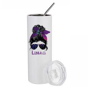 Libra Birthday Libra Woman Zodiac Constellation Stainless Steel Tumbler