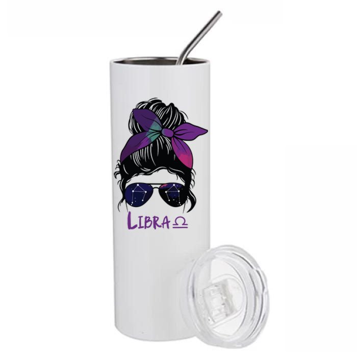 Libra Birthday Libra Woman Zodiac Constellation Stainless Steel Tumbler