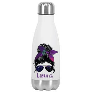 Libra Birthday Libra Woman Zodiac Constellation Stainless Steel Insulated Water Bottle