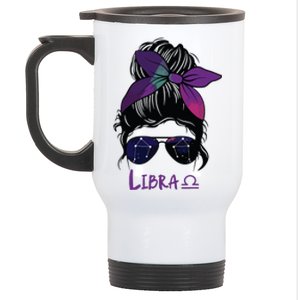 Libra Birthday Libra Woman Zodiac Constellation Stainless Steel Travel Mug